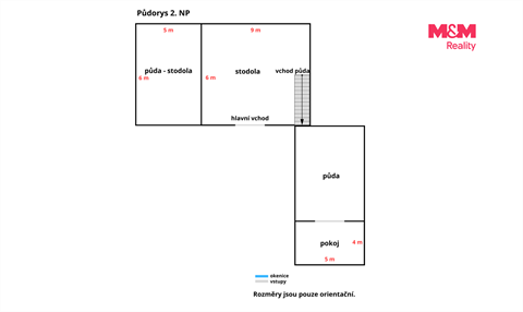 Prodej chaty / chapuly, 50 m² - 22