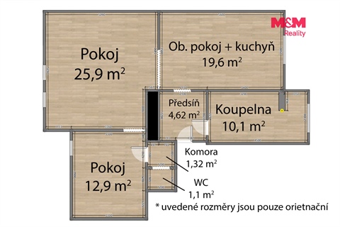 Prodej bytu 2+1, 88 m² - 16