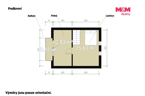 Prodej chaty / chapuly, 57 m² 20