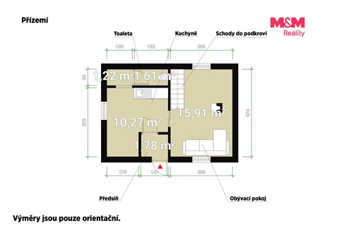 Prodej chaty / chapuly, 57 m² - 20