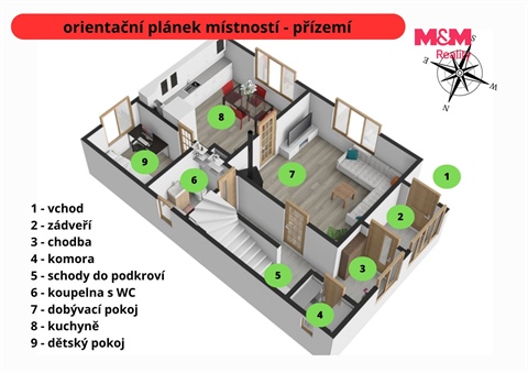 Prodej rodinného domu, 65 m² - 10