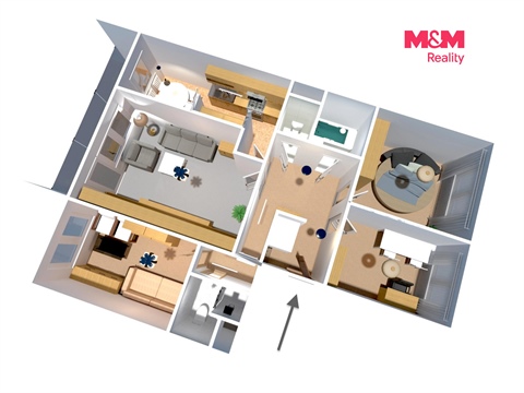 Prodej bytu 4+1, 84 m² - 24