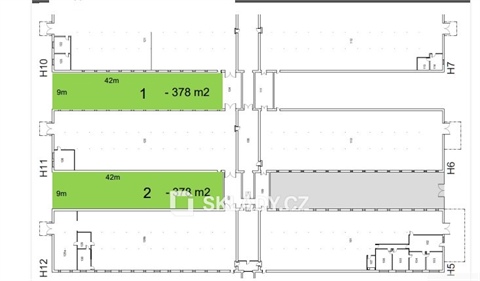Pronájem pozemku pro komerční výstavbu, 378 m² 2