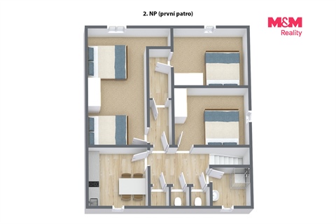Prodej bytu 4+1, 178 m² - 10