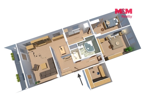 Prodej bytu 4+1, 87 m² - 4