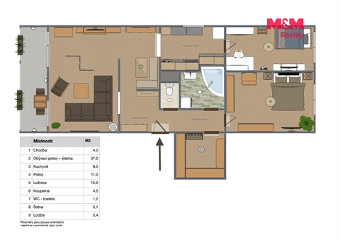 Prodej bytu 4+1, 87 m² - 12