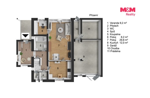 Prodej rodinného domu, 290 m² 14