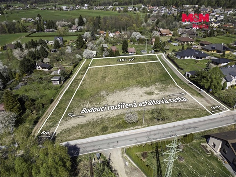 Prodej stavebního pozemku, 1 157 m² 2