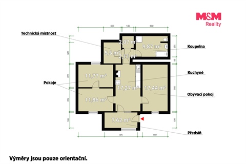 Prodej rodinného domu, 85 m² - 18