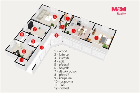 Prodej rodinného domu, 265 m² - 24