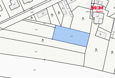 Prodej stavebního pozemku, 1 308 m² - 6