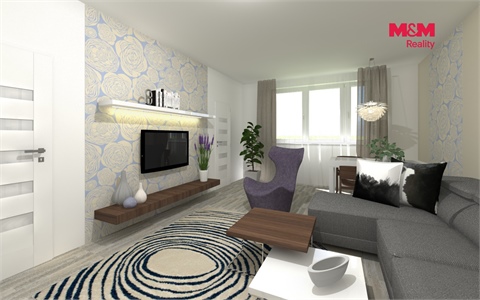 Prodej bytu 1+1, 39 m² - 0