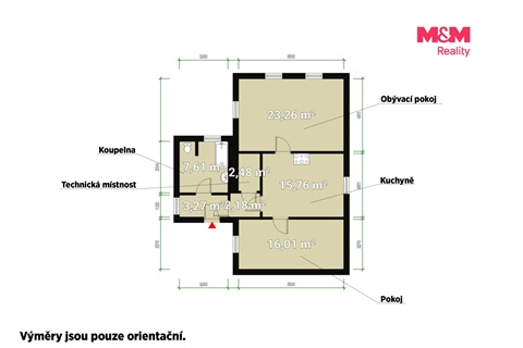 Prodej rodinného domu, 70 m² 16