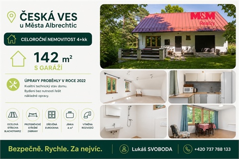 Prodej chaty / chapuly, 142 m² 2