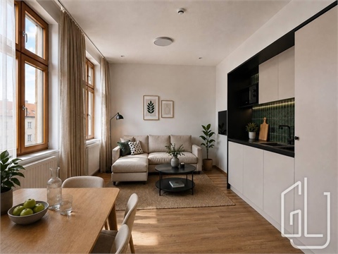 Pronájem bytu 1kk, 23 m² - 2