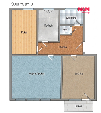 Prodej bytu 3+1, 68 m² 22
