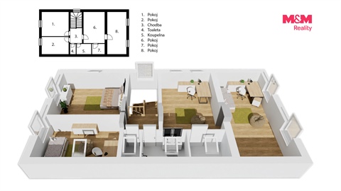 Prodej rodinného domu, 188 m² 8