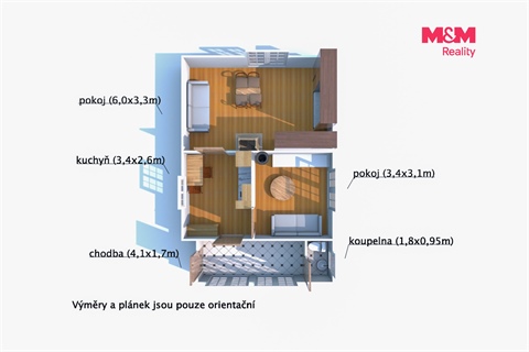 Prodej chaty / chapuly, 48 m² - 16