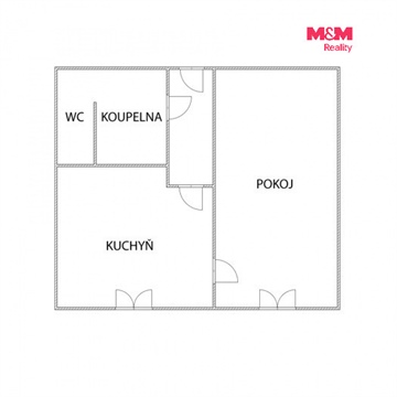 Prodej bytu 1+1, 35 m² - 0