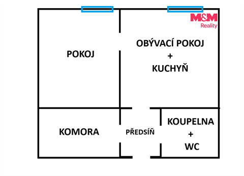 Pronájem bytu 2kk, 60 m² 10