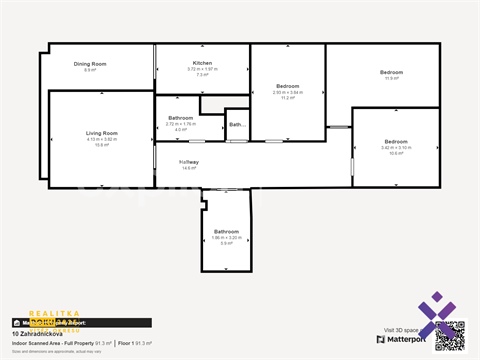 Pronájem bytu 4+1, 90 m² - 10