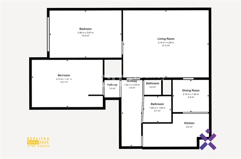 Prodej bytu 3+1, 73 m² - 14