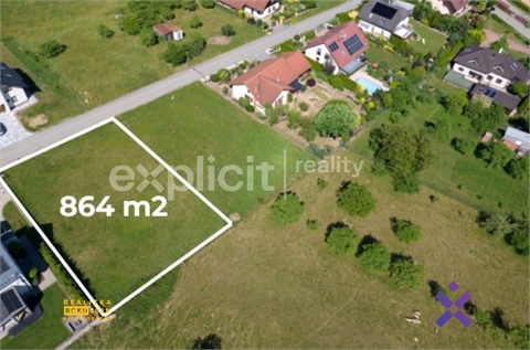 Prodej stavebního pozemku, 864 m² 2