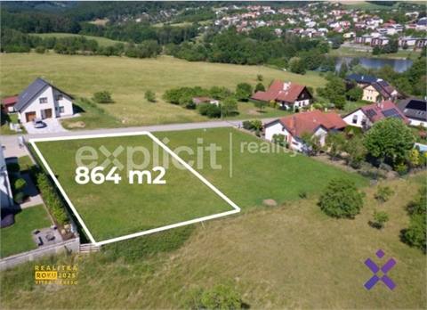 Prodej stavebního pozemku, 864 m² - 2