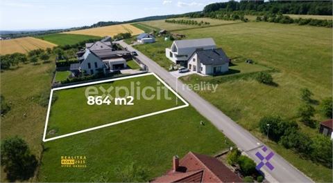 Prodej stavebního pozemku, 864 m² - 0