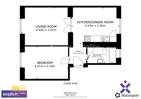 Pronájem bytu 2+1, 56 m² - 14
