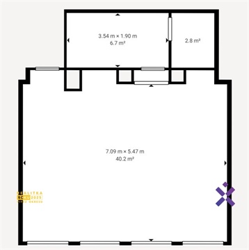 Pronájem kanceláře, 50 m² 10