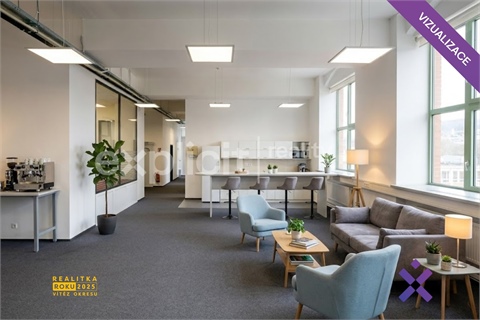 Pronájem kanceláře, 421 m² - 2