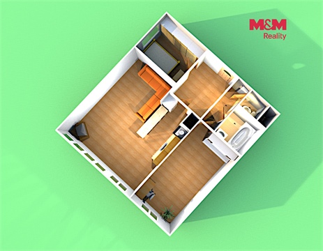 Pronájem bytu 3kk, 63 m² 4