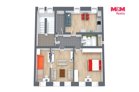 Prodej bytu 2+1, 63 m² 8