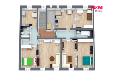 Prodej bytu 2+1, 63 m² - 6
