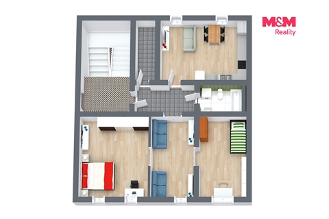 Prodej bytu 2+1, 63 m² 6