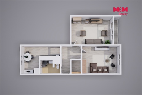 Prodej bytu 2+1, 61 m² 14