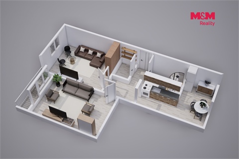 Prodej bytu 2+1, 61 m² 16
