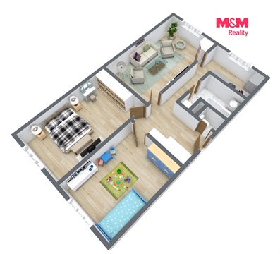 Prodej bytu 3+1, 80 m² - 16