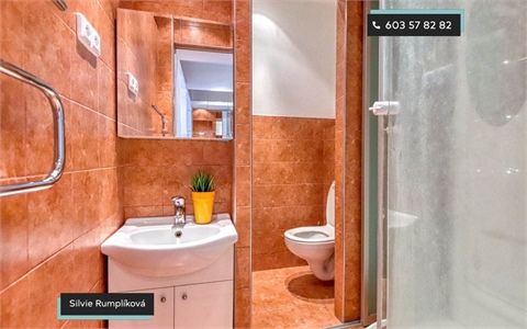 Pronájem bytu 1kk, 27 m² - 0