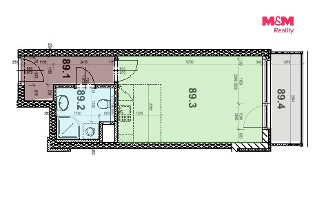 Prodej bytu 1kk, 32 m² - 4