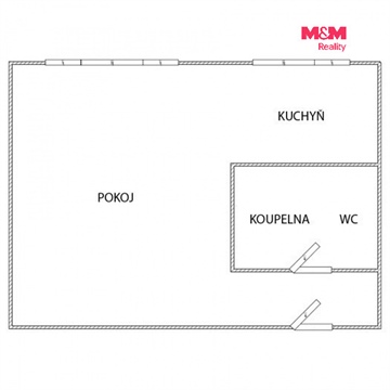 Pronájem bytu 1kk, 30 m² 4