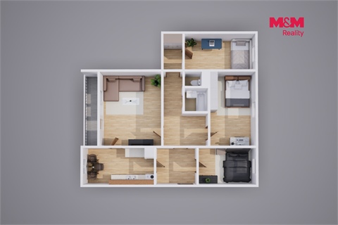 Prodej bytu 4+1, 82 m² 12