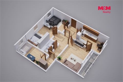 Prodej bytu 4+1, 82 m² - 12