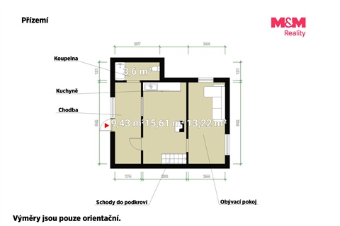 Prodej chaty / chapuly, 65 m² - 0