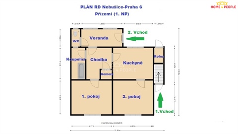 Prodej rodinného domu, 140 m² - 6