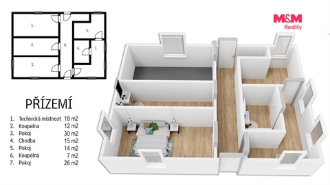 Prodej rodinného domu, 195 m² 2