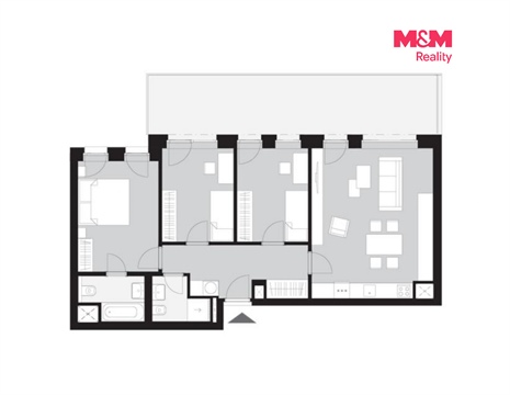 Prodej bytu 4kk, 87 m² 4