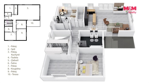 Prodej rodinného domu, 216 m² - 14