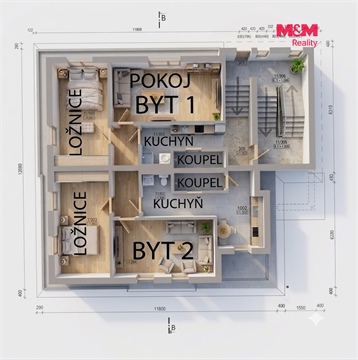 Prodej bytu 2kk, 47 m² - 0